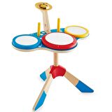 Hape Drum and Cymbal Oyuncak Davul Seti