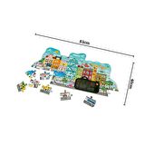 Hape Puzzle Hareketli Şehir Yapbozu