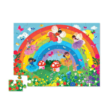 Dekoratif Puzzle - 36 Parça - Over the Rainbow