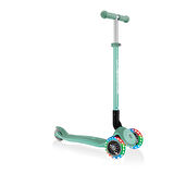 Globber Primo Plus Katlanabilir Işıklı Scooter - Mint Yeşili