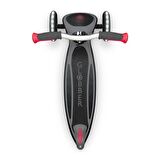 Globber Master Işıklı Katlanabilir Scooter - Siyah / Kırmızı