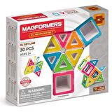 Magformers Mıknatıslı XL Neon Set - 30 Parça