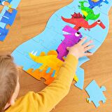 Dinozor 3+ Yaş Büyük Boy Puzzle 30 Parça