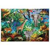 Orman Cenneti 5+ Yaş Büyük Boy Puzzle 100 Parça