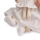 Berenguer Gerçekçi Yenidoğan Oyuncak Kız Bebek 39 cm - Beyaz Hırka ve Tavşanlı