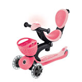 Globber Go Up Baby 360 Işıklı Scooter - Koyu Pastel Pembe