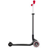 Globber Master Işıklı Katlanabilir Scooter - Kırmızı / Siyah