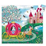 Djeco Dekoratif Puzzle 54 Parça - Elise's Carriage