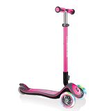 Globber Elite Deluxe Işıklı Scooter - Pembe