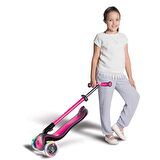 Globber Elite Deluxe Işıklı Scooter - Pembe