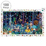 Djeco Klasik Puzzle 100 Parça - Enchanted Forest