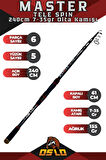 Oslo Master  240cm 7-35 gr Tele Spin Olta Kamışı 