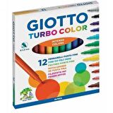 Giotto Turbo Color 12'li Keçeli Kalem 416000