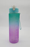 Taros 800 ml Rainbow Matara Yeşil-Mor
