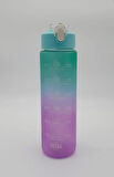 Taros 800 ml Rainbow Matara Yeşil-Mor