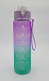 Taros 800 ml Rainbow Matara Mor-Yeşil