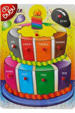 Bubu Ahşap Puzzle Renkler 30x21 5 x 0,8 cm