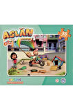 ADELAND Aslan Buluçu 35 Parça Kutulu Yapboz Puzzle