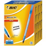 Bic Round Stick Tükenmez 120'li Kalem Mavi