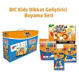 Bic Kids 37 Parça Dikkat Geliştirici Boyama Seti