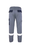 My Form Palmira Plus Harman Kumaş Pantolon-GRI LACIVERT