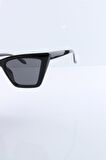KADIN SİYAH CAT EYE UV400 GÜNEŞ GÖZLÜĞÜ SILVIO MONETTI - 3SM8020BR001