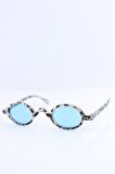 UNISEX LEOPAR MAVİ CAM UV400 GÜNEŞ GÖZLÜĞÜ SILVIO MONETTI - 3SM5928R007