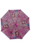 Marlux Bardaklı Korumalı Kız Çocuk Pembe Baskılı Şemsiye M21MARC70R001
