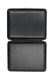 Siyah Mat Metal Sigara Tabakası SMTBKCB003R1