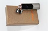 Siyah USB Şarjlı Çakmak SMC527USBR3