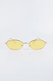 Kadın Sarı UV 400 Korumalı Güneş Gözlüğü 23SM8708R03
