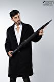 Marlux 8 Fiber Telli Rüzgara Dayanıklı Otomatik Özel Tasarım Protokol Şemsiye Siyah Gri MPR2008