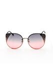 PEMBE UV400 KADIN GÜNEŞ GÖZLÜĞÜ MAX POLO - 1MP22041R005