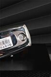 Siyah Renk Saatli Anahtarlık Usb Şarjlı Çakmak 24CSM894USBR03