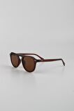 By Marine Kahverengi UV400 Filtre Unisex Güneş Gözlüğü G24FT2029R03