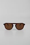 By Marine Kahverengi UV400 Filtre Unisex Güneş Gözlüğü G24FT2029R03