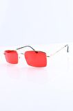 KIRMIZI UV400 UNISEX GÜNEŞ GÖZLÜĞÜ - BY MARINE - 4BM002R005