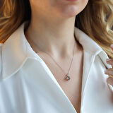 Lotus Çiçeği Zultanit Taşlı Gümüş Set