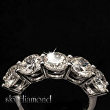 Yuvarlak 4mm Beştaş Sky Diamond