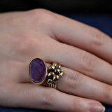 925 Ayar Gümüş Tasarım Otantik Kadın Yüzüğü