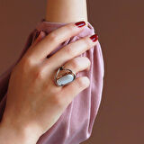 Barok İnci EL İşi Otantik 925 Ayar Gümüş Takım