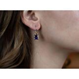 AmetistTaşlı Gümüş Otantik Set