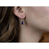 AmetistTaşlı Gümüş Otantik Set