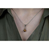 Kaplan Gözü Gümüş Otantik Set