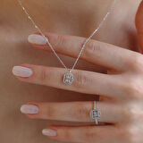 Mini Baget Kesim Gümüş Set