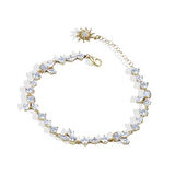 Pndr Taşlı Figürlü Gümüş Bileklik