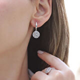 Baget Kesimli Yuvarlak Gümüş Set