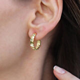 Pul Gold Gümüş Halka