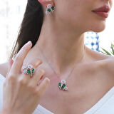 Renkli Bahar Gümüş Set 