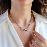 Yılan Sonsuzluk Modeli Zirkon Taşlı Set